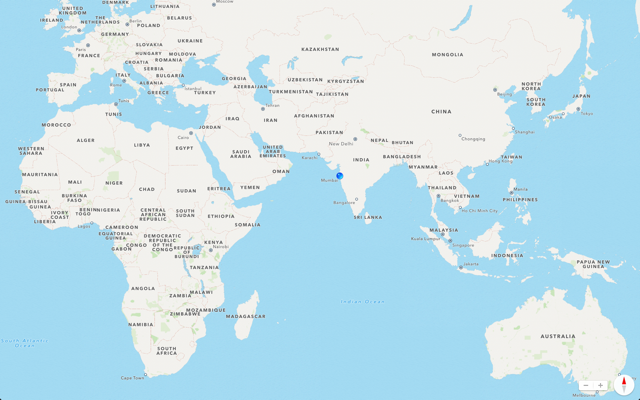 Standard view - Maps
