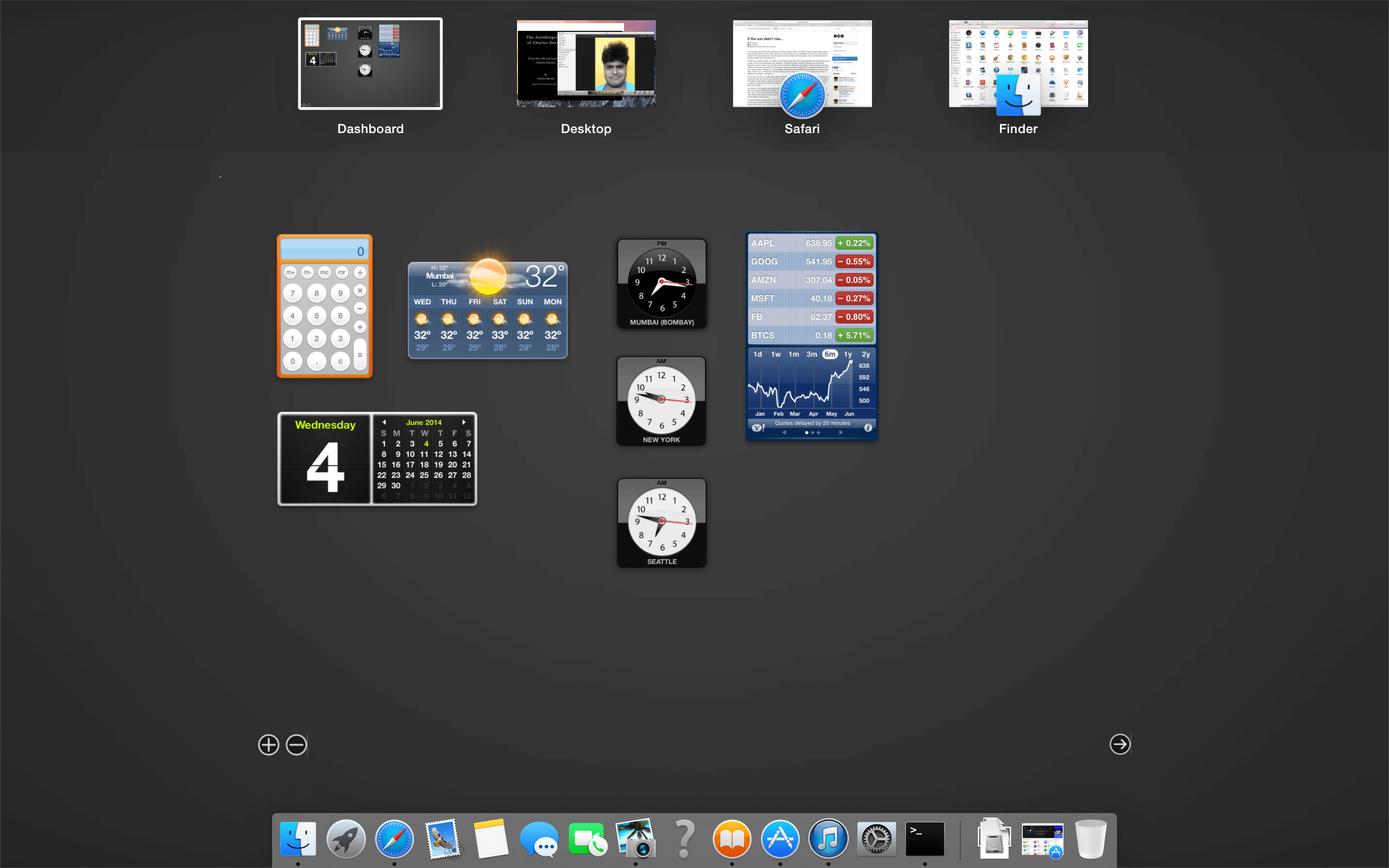 Mission Control Dashboard