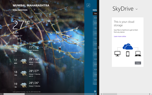SkyDrive snap