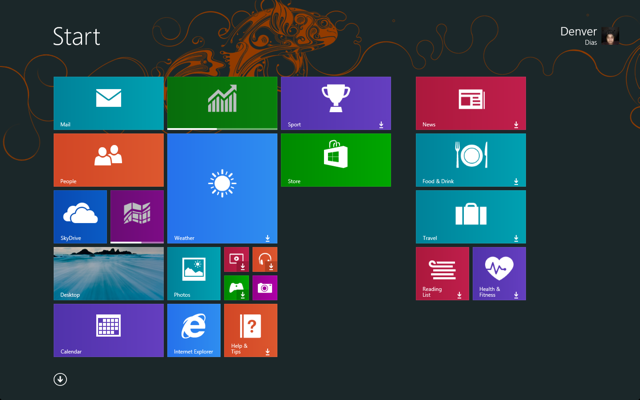 First Start Screen