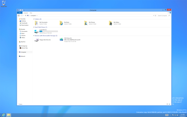 Full desktop
