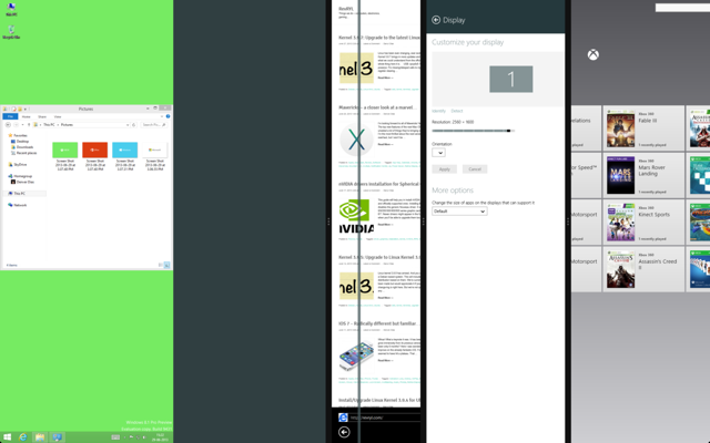 Minimum width of each app