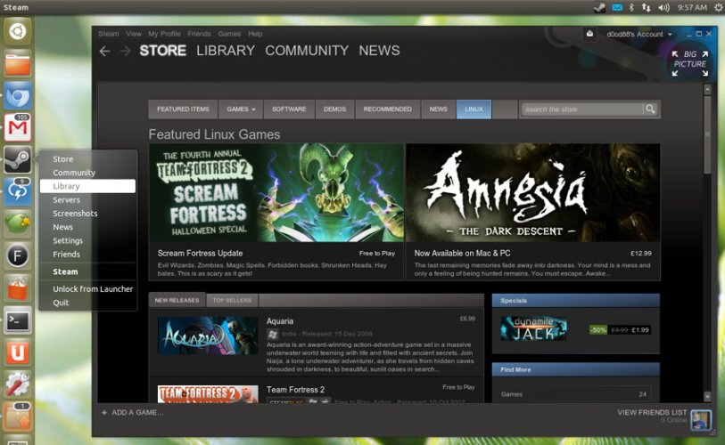Install Steam on your Linux PC...