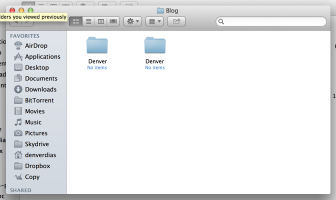 Impossible files and folders...