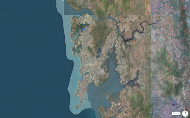 Maps of Mumbai - Satellite