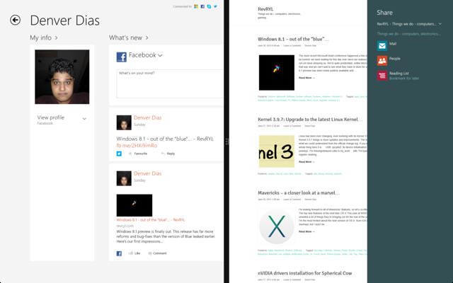 Charms focus on Internet Explorer