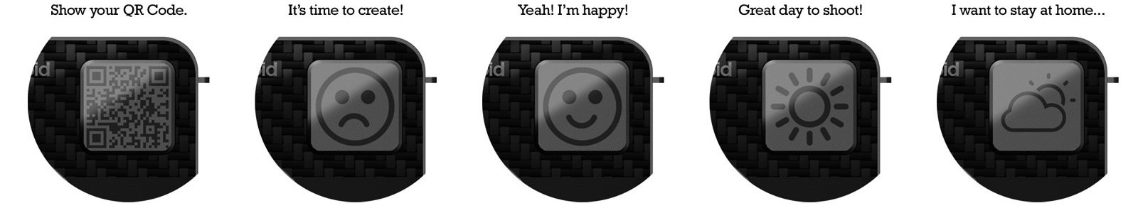 Mood screen on the camera