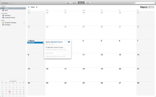 Calendar