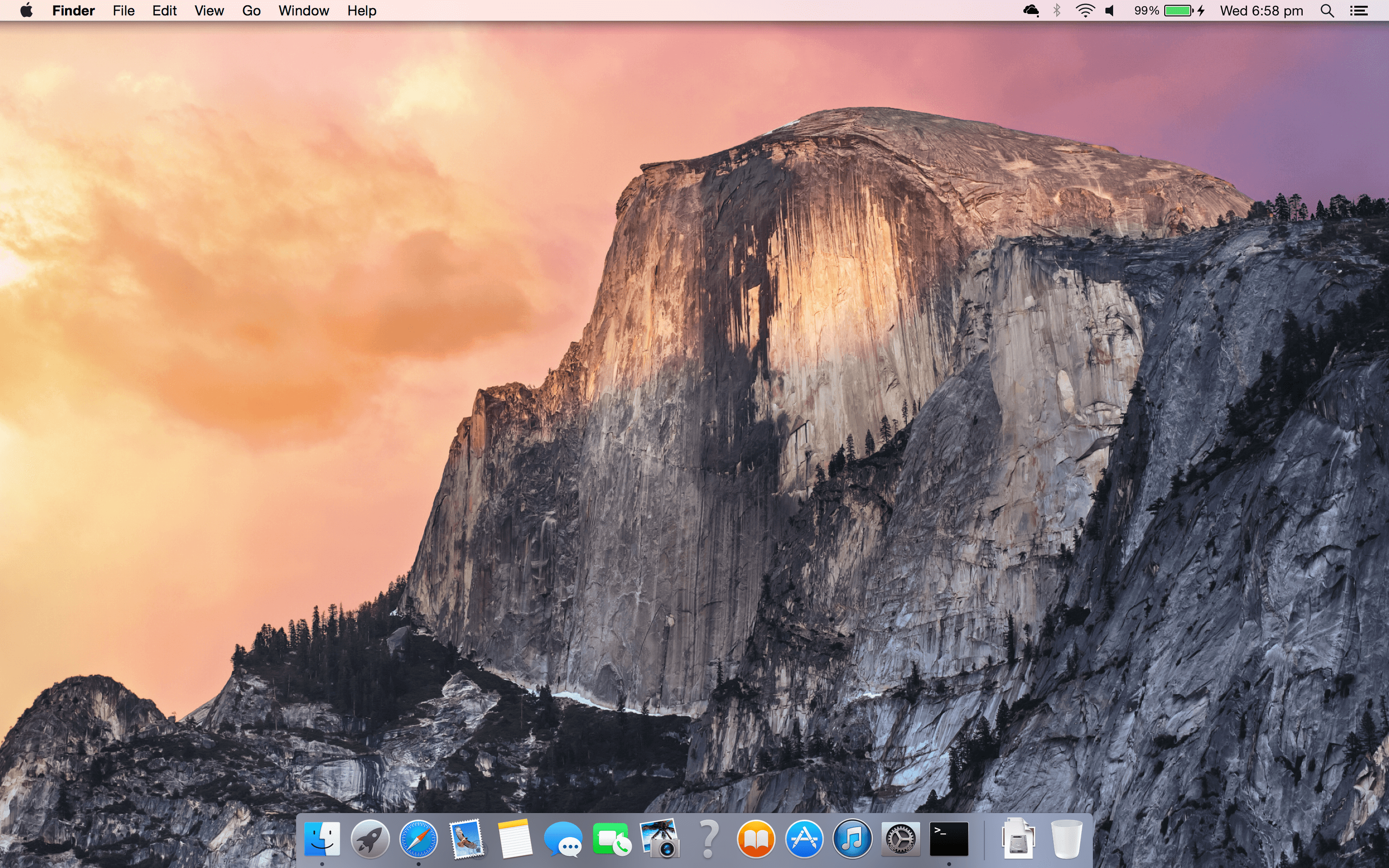 Yosemite Desktop