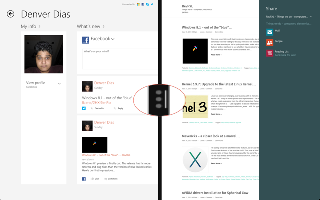App focus indicator