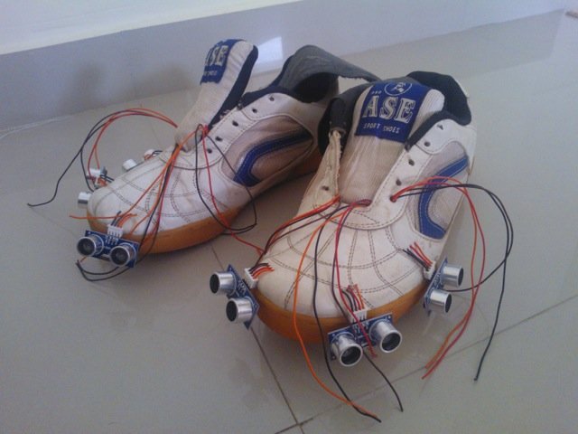 Walking aid for the blind - undergrad project...