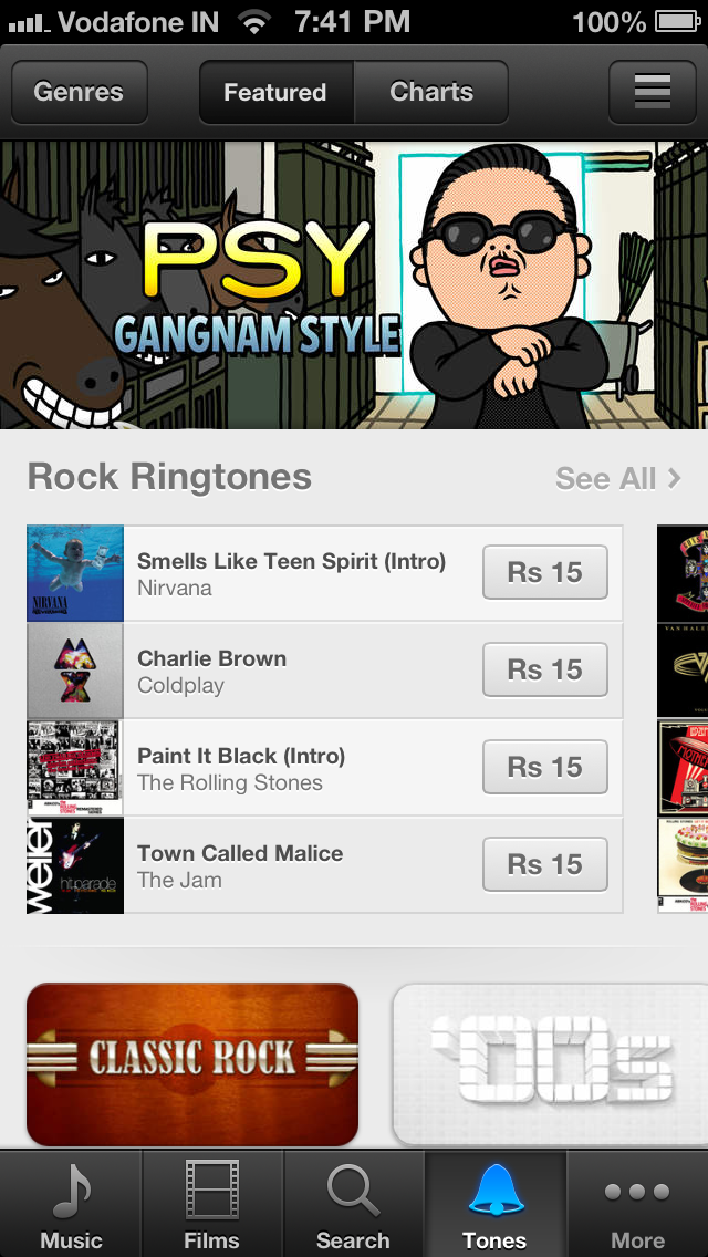 iTunes Store features unlocks for India...
