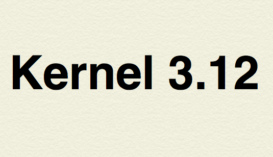 Kernel 3.12